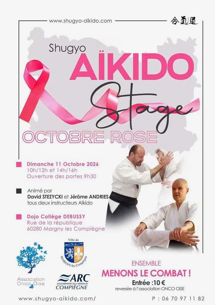 Affiche de l'événement Stage Octobre Rose